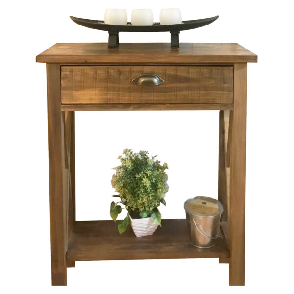Arrimo X Madera Rustico Nogal