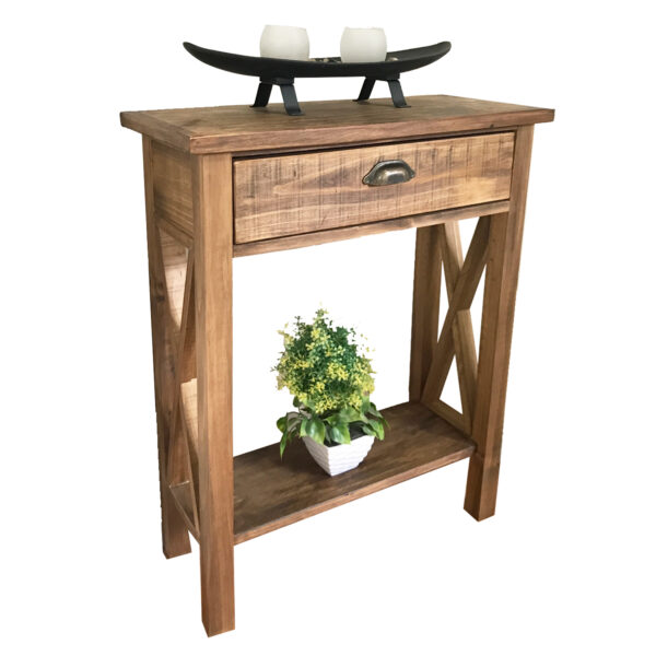 Arrimo X Madera Rustico Nogal - Imagen 2